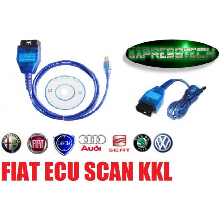 Diagnosi Auto - KKL VAG-COM 409.1 con selettore Gruppo FIAT, VOLKSWAGEN