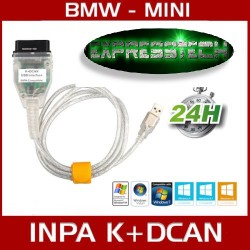 BMW mini K DCAN Inpa Ediabas NCS Expert DIS ISTA coding diagnostic codifica 2016