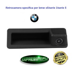 RETROCAMERA PARCHEGGIO POSTERIORE 170° BMW SERIE 5,3,X5 E90 E9 VISIONE NOTTURNA MANIGLIA