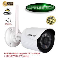 MINI TELECAMERA DA ESTERNO  Full HD 1080P Supporta 128G TF Card  WiFi IP