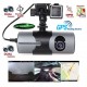 Nuova DVR Camera-Dash Cam Video Recorder Dual Lens con GPS Camera HD-G-Sensor w/ Night R2