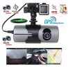 Nuova DVR Camera-Dash Cam Video Recorder Dual Lens con GPS Camera HD-G-Sensor w/ Night R2