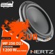 Hertz MP 250 D2.3 Linea Mille Pro SubWoofer 2+2 Ohm 1200W 600W RMS 25CM