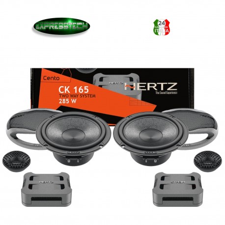 Hertz CK165 Linea Cento Kit Casse Altoparlanti Sistema 2 Vie 165MM 285W  +Griglie - EXPRESSTECH STORE