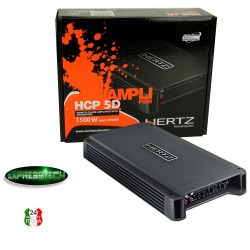 Hertz HCP 5D Amplificatore Compact-Power Classe D 5 Canali 1500 W con Crossover