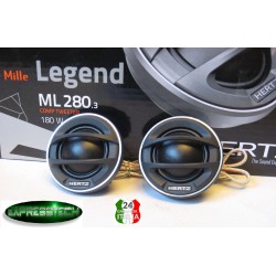 HERTZ ML 280.3 SERIE LEGEND COPPIA TWEETER CUPOLA DA 28mm