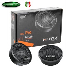 Hertz MP 25.3 Linea Mille Pro Coppia Tweeter 120W Ndym Cupola In Fibra Tetolon