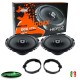 Hertz DCX 170.3 Kit Casse Altoparlanti Anteriori Mercedes Classe A W176 DA 2012