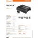 Hertz DPOWER 1 Amplificatore Mono 1 Canale 600W Di Classe D Linea DPOWER Per Sub