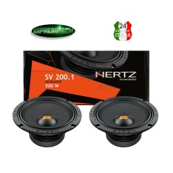 Hertz SV 200.1 Linea Spl Show Coppia Casse Midrange Altoparlanti 500W 200MM