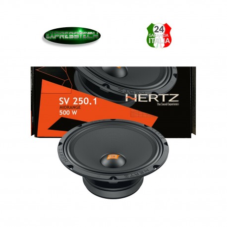 Hertz SV 250.1 Linea Spl Show Cassa Midrange Altoparlante 500W 250MM